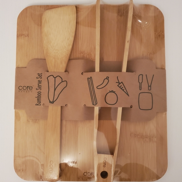 Core Bamboo Serve Set - Picture 2 of 5